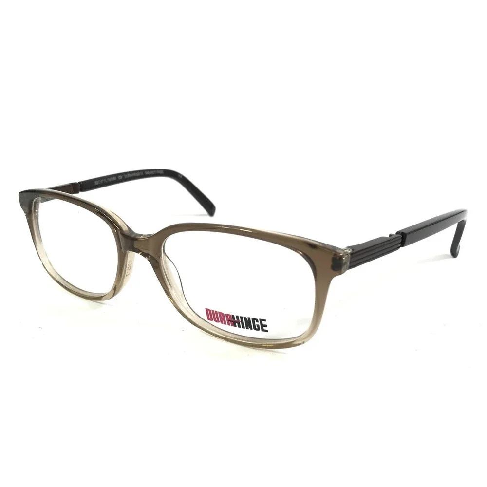 Durahinge Eyeglasses Frames DURAHINGE13 WALNUT FADE Rectangle Full Rim 53-17-140
